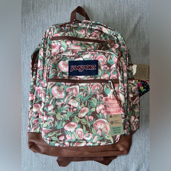 Jansport 17” Leather Bottom Cool Student Backpack - Picture 6 of 9